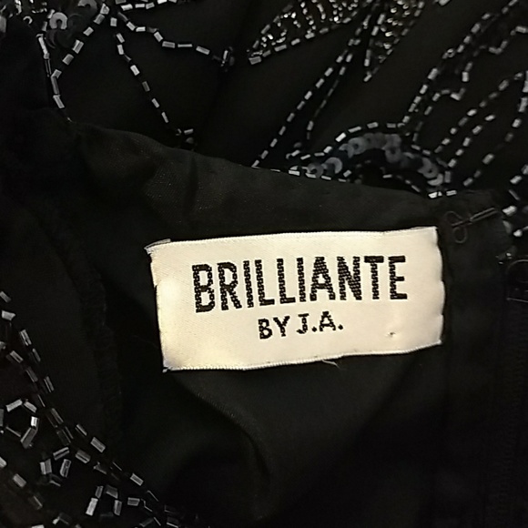 Brilliante by JA shiny vintage  beaded top blouse - Picture 6 of 6